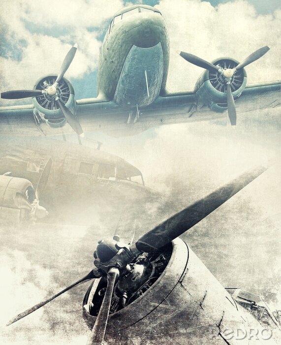 Bild Kampfflugzeuge in Bildausschnitt