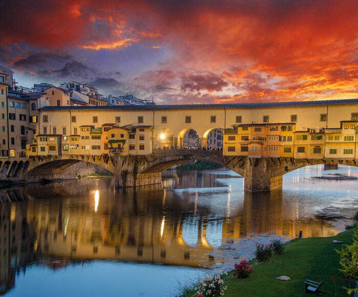 Bild Klassische Gebäude der Toskana