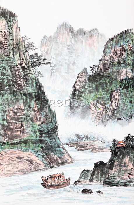 Bild Klassische orientalische Malerei aus China