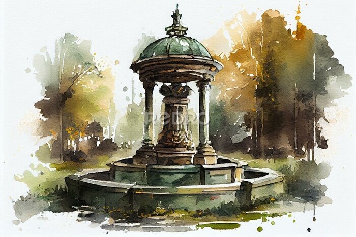 Bild Klassischer Brunnen