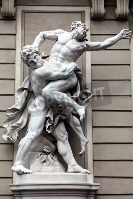 Bild Klassizistische Skulptur von Herkules