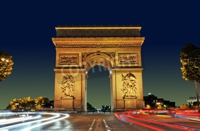 Bild Klassizistischer Arc de Triomphe in Paris