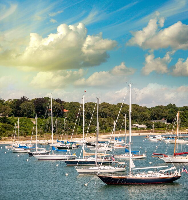 Bild Kleine Schiffe festgemacht