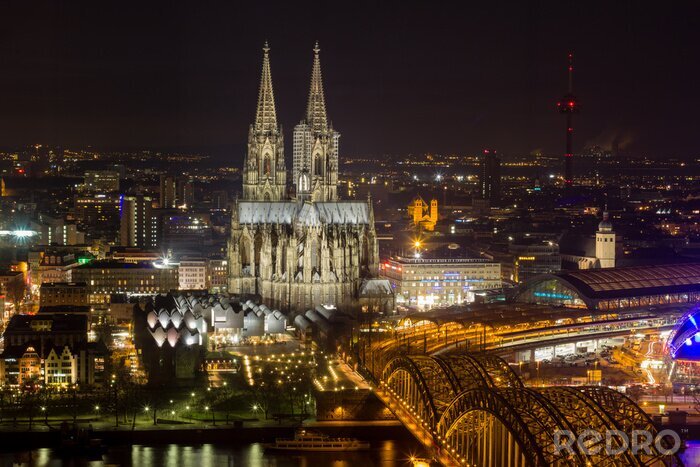 Bild Kölner Wolkenkratzer Stadtansicht