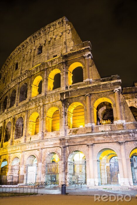 Bild Kolosseum Rom nachts
