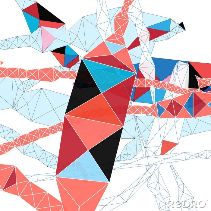 Bild Komische geometrische Figuren