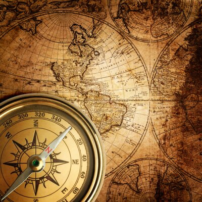 Bild Kompass und Karte