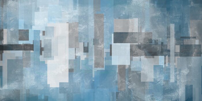 Bild Komposition mit 3D-Rechtecken