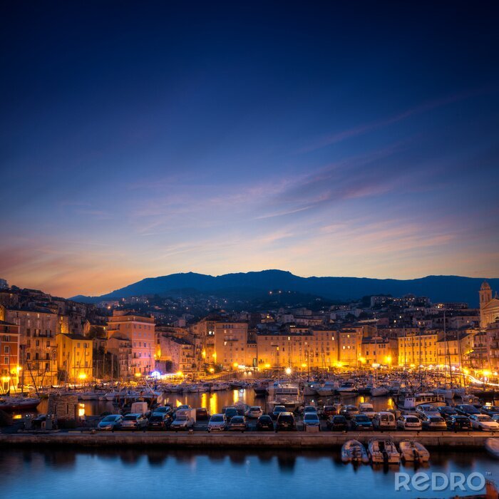 Bild Korsika am Abend