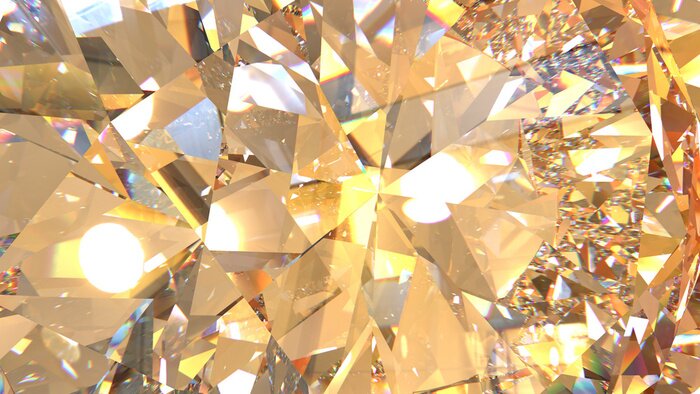 Bild Kristallrefraktionen Hintergrund