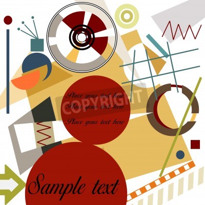 Bild Kubistische Details Kunstwerke