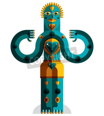 Bild Kubistische Gestalt