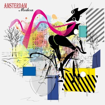 Bild Kubistisches Amsterdam