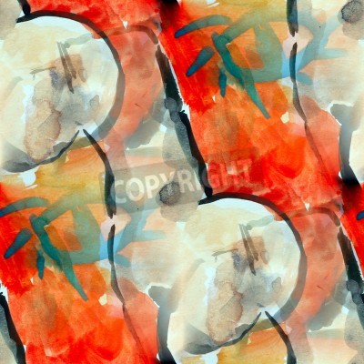 Bild Kubistisches Aquarell