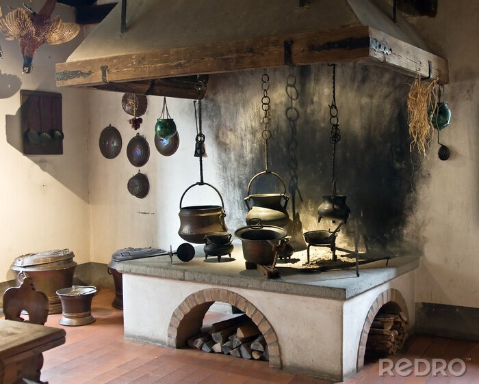 Bild Küche im Freilichtmuseum