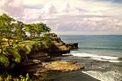 Bild Küste Indonesiens auf der Landschaft