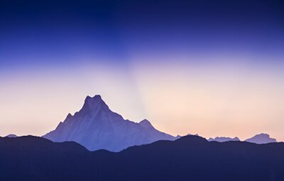 Bild Landschaft Berge im Himalaya