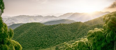 Bild Landschaft der Berge in China