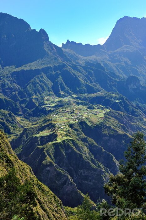 Bild Landschaft der Gebirgsketten