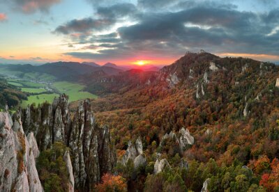 Landschaft der slowakischen Berge