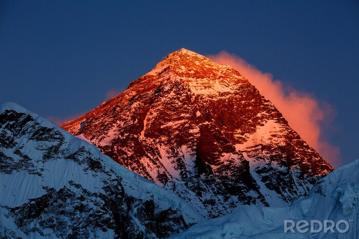 Bild Landschaft des Gipfels von Mount Everest