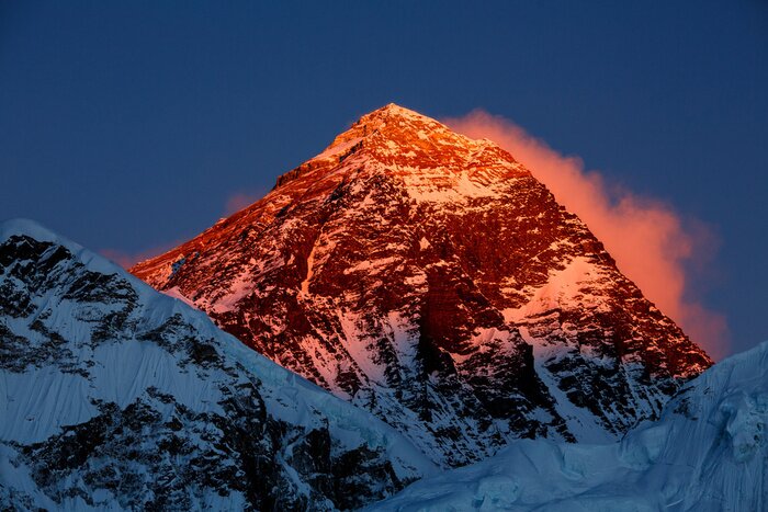Bild Landschaft des Gipfels von Mount Everest