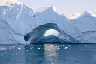 Bild Landschaft des Gletschers