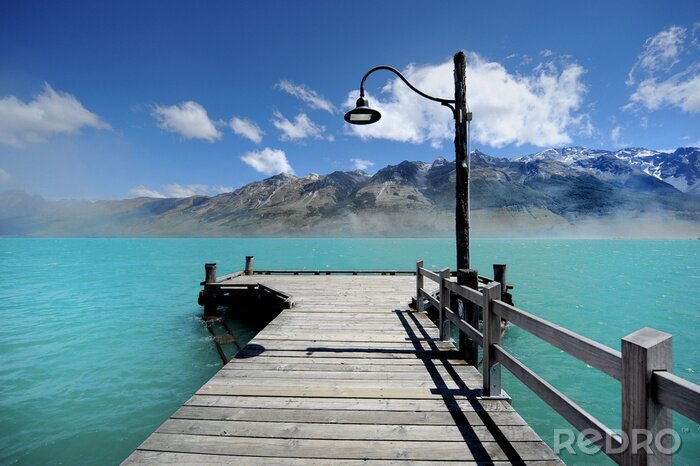 Bild Landschaft mit klarem Wasser