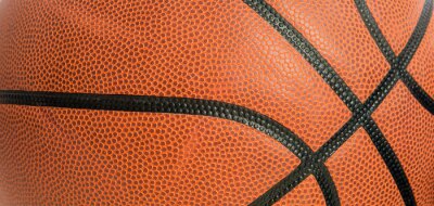 Bild Leder-Baskettball-Muster als Hintergrund