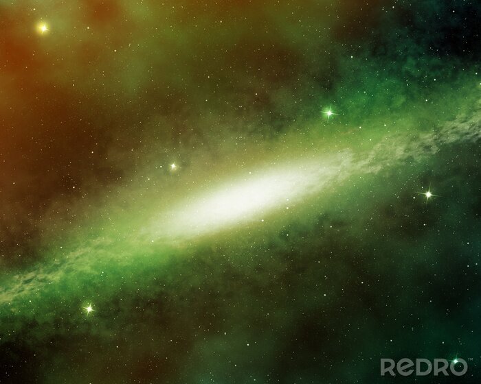 Bild Leuchtender Planetennebel in Weltall