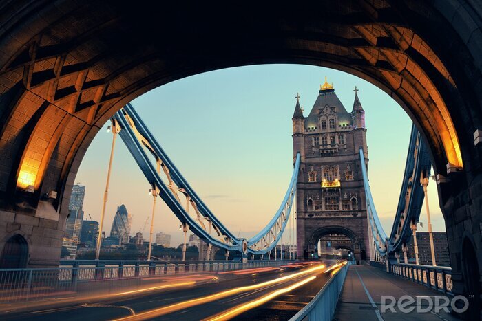 Bild London Breitwandansicht der Brücke