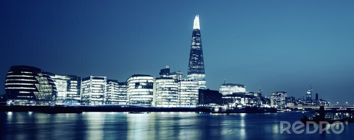 Bild London Panorama mit Rathaus