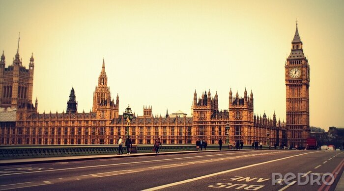 Bild London Westminster Palace und Big Ben