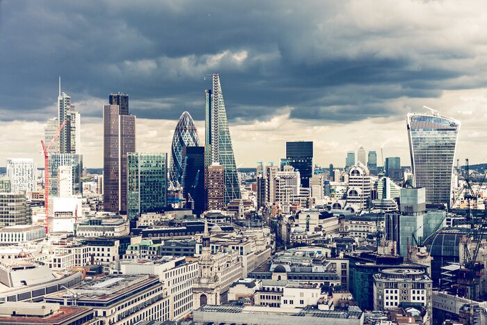 Bild Londoner moderne Wolkenkratzer