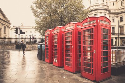Bild Londoner rote Telefonzelle