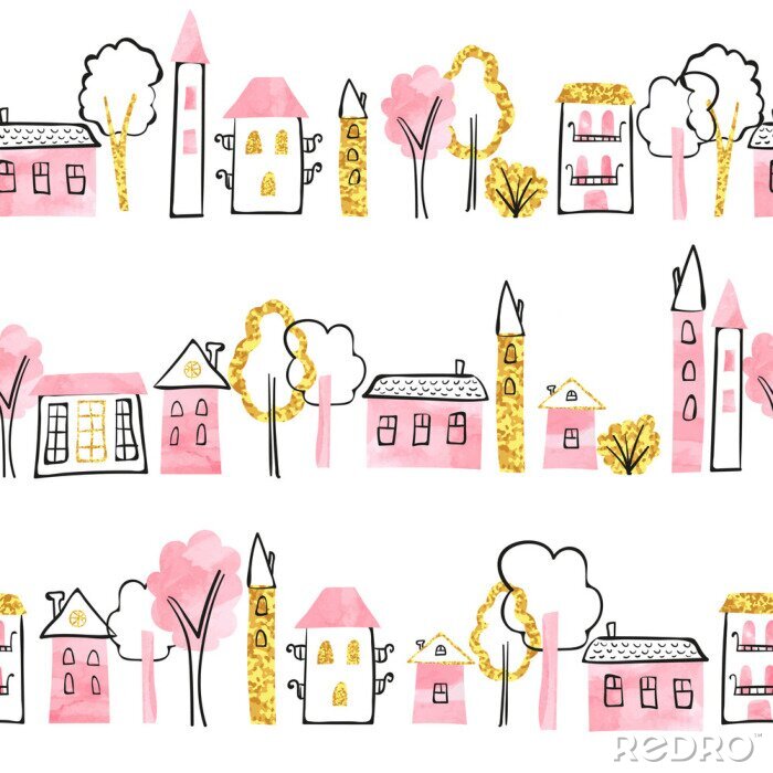 Bild Mädchenhafte Stadt