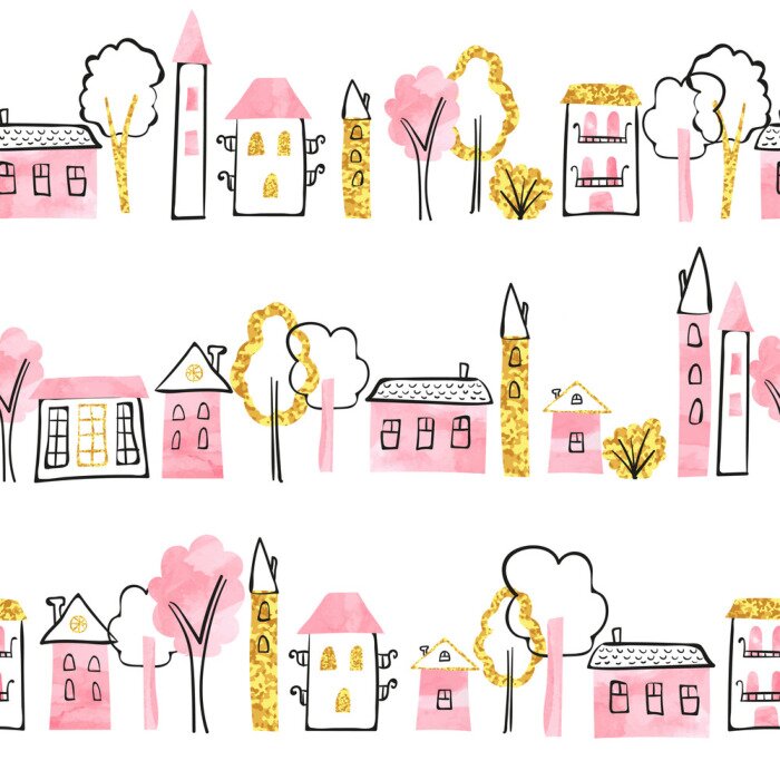 Bild Mädchenhafte Stadt