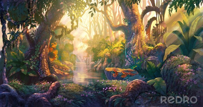 Bild Märchenhafter Dschungel