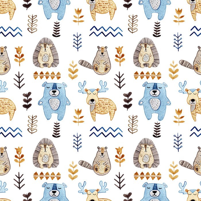 Bild Märchentiere im skandinavischen Stil