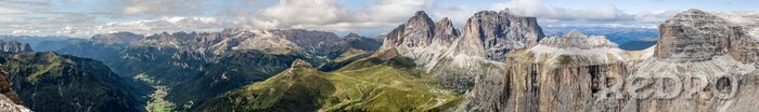 Bild Majestätische Dolomiten Panorama
