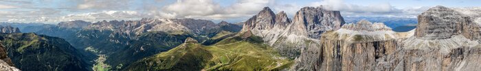 Bild Majestätische Dolomiten Panorama
