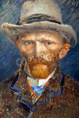 Bild Maler in seinem Atelier Vincent van Gogh