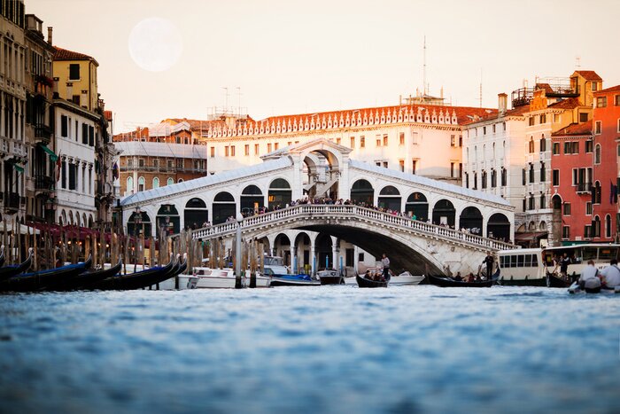 Bild Malerischer Blick auf Rialto-Brücke