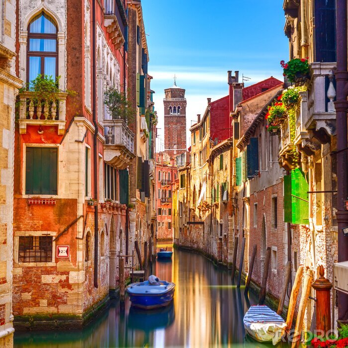 Bild Malerisches farbenfrohes venedig