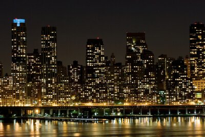 Bild Manhattan bei Nacht