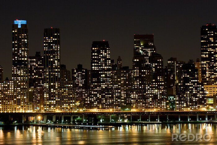 Bild Manhattan bei Nacht