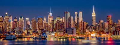 Bild Manhattan im Panorama von New York City