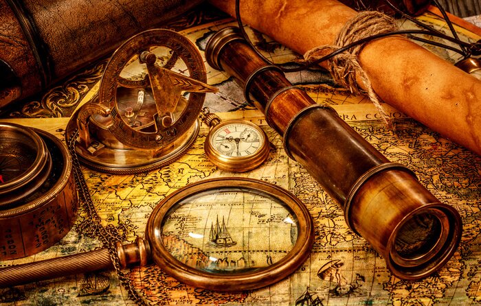 Bild Marinistisches Stillleben Vintage