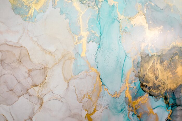 Bild Marmoriert bunte Wand