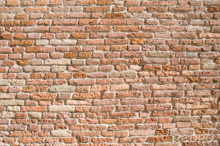 Bild Mauer aus alten Ziegeln